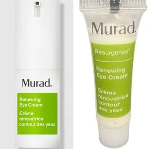 💚 Murad® 0.5 fl oz Resurgence Renewing Eye Cream & 0.14 fl oz Travel Mini Bundle